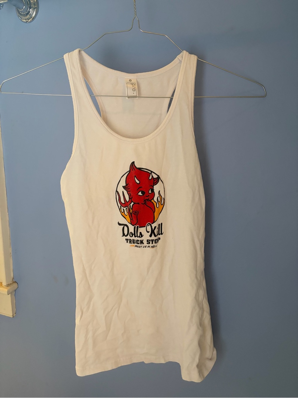 Dolls Kill cute devil Graphic Tank Top